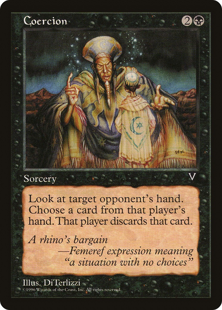 1997 Magic: The Gathering Visions 1997 Magic: The Gathering Visions #54 trading card