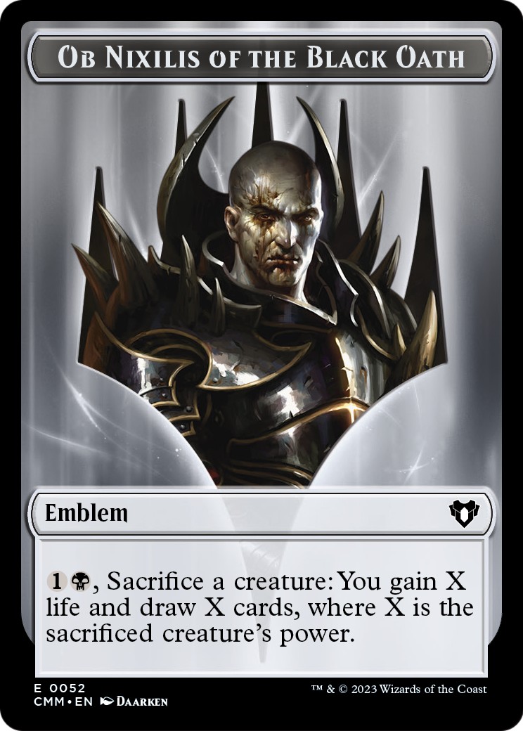 2023 Magic: The Gathering Commander Masters Tokens 2023 Magic: The Gathering Commander Masters Tokens #52 trading card