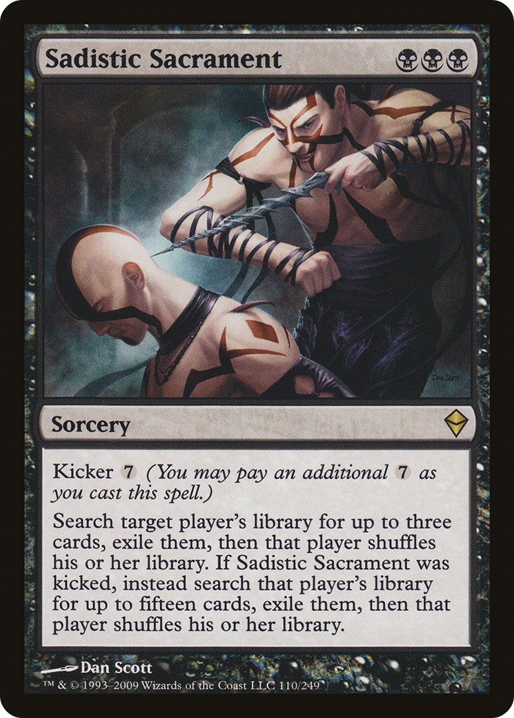 2009 Magic: The Gathering Zendikar 2009 Magic: The Gathering Zendikar #110 trading card