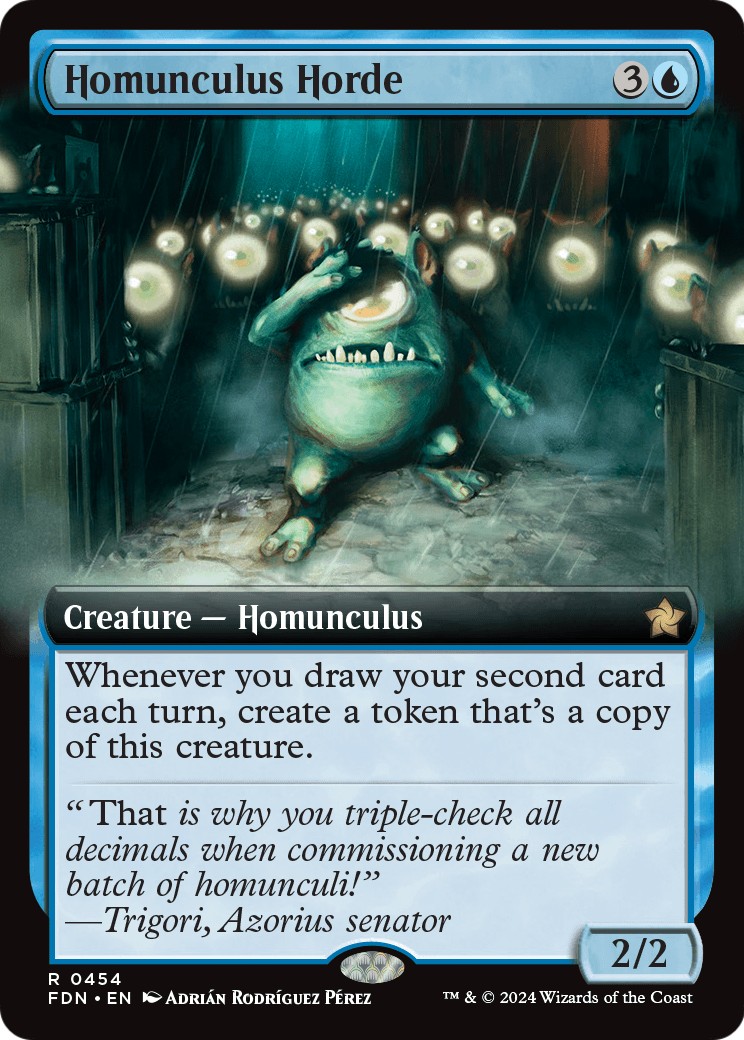 2024 Magic: The Gathering Foundations 2024 Magic: The Gathering Foundations #454 trading card