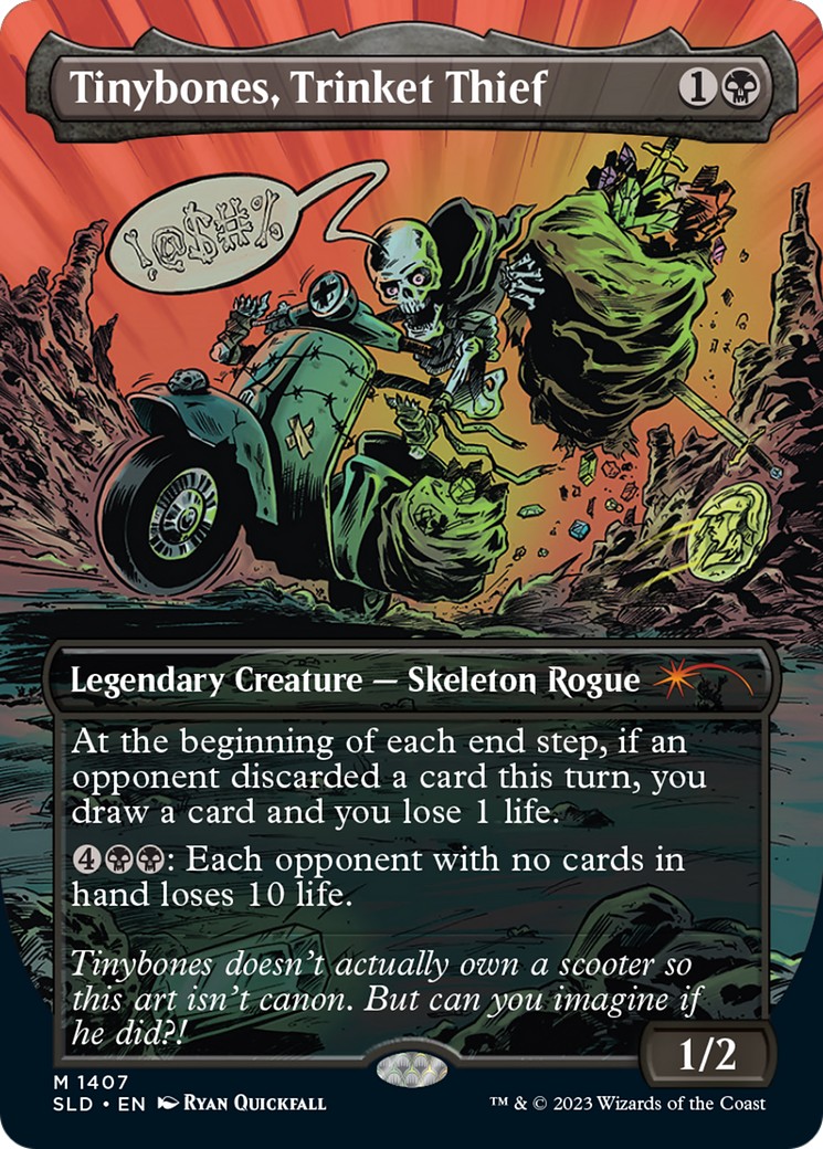 2023 Magic: The Gathering Secret Lair Drop 2023 Magic: The Gathering Secret Lair Drop #1407 trading card