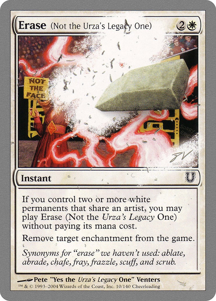 Erase (Not the Urza's Legacy One) - Image 1