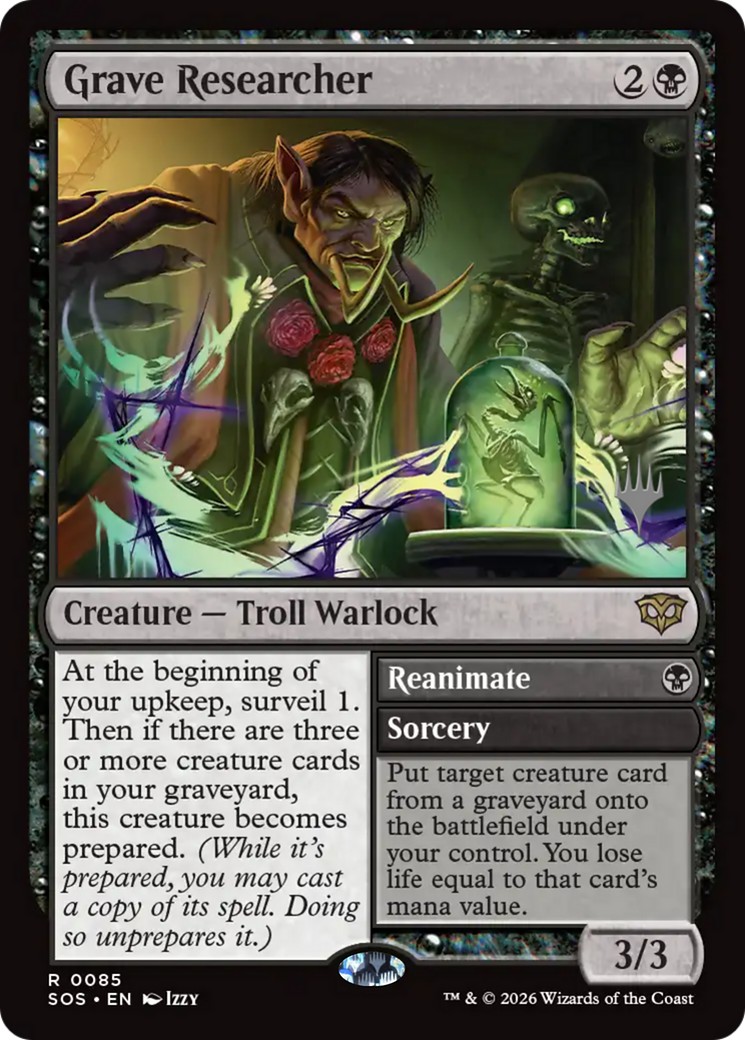 2026 Magic: The Gathering Secrets of Strixhaven Promos 2026 Magic: The Gathering Secrets of Strixhaven Promos #85p trading ca