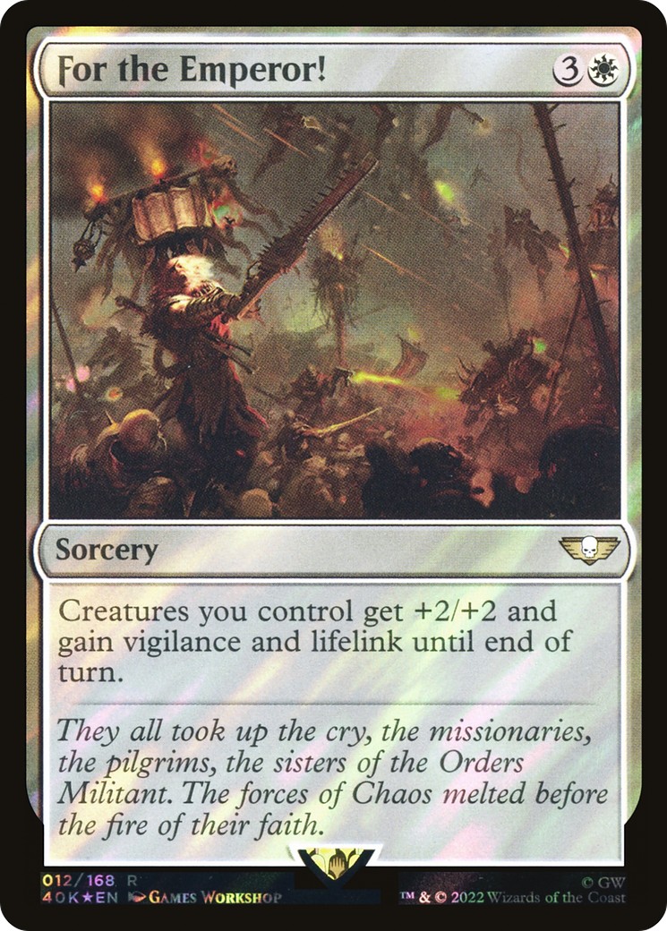2022 Magic: The Gathering Warhammer 40,000 2022 Magic: The Gathering Warhammer 40,000 #12★ trading card