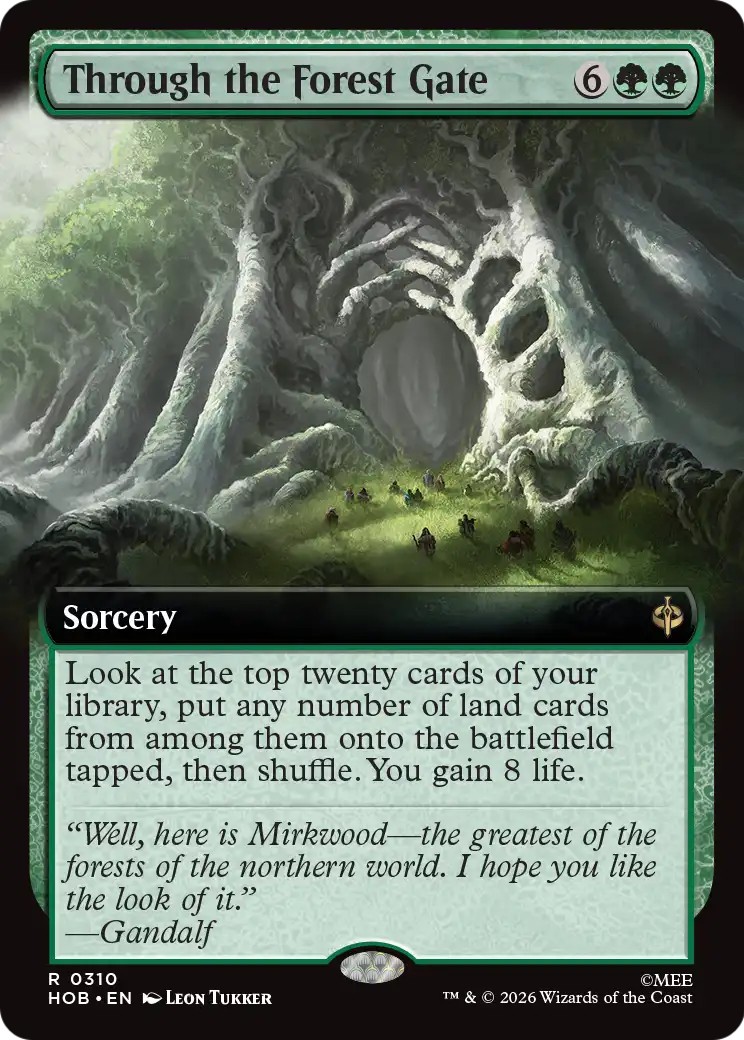 2026 Magic: The Gathering The Hobbit 2026 Magic: The Gathering The Hobbit #310 trading card