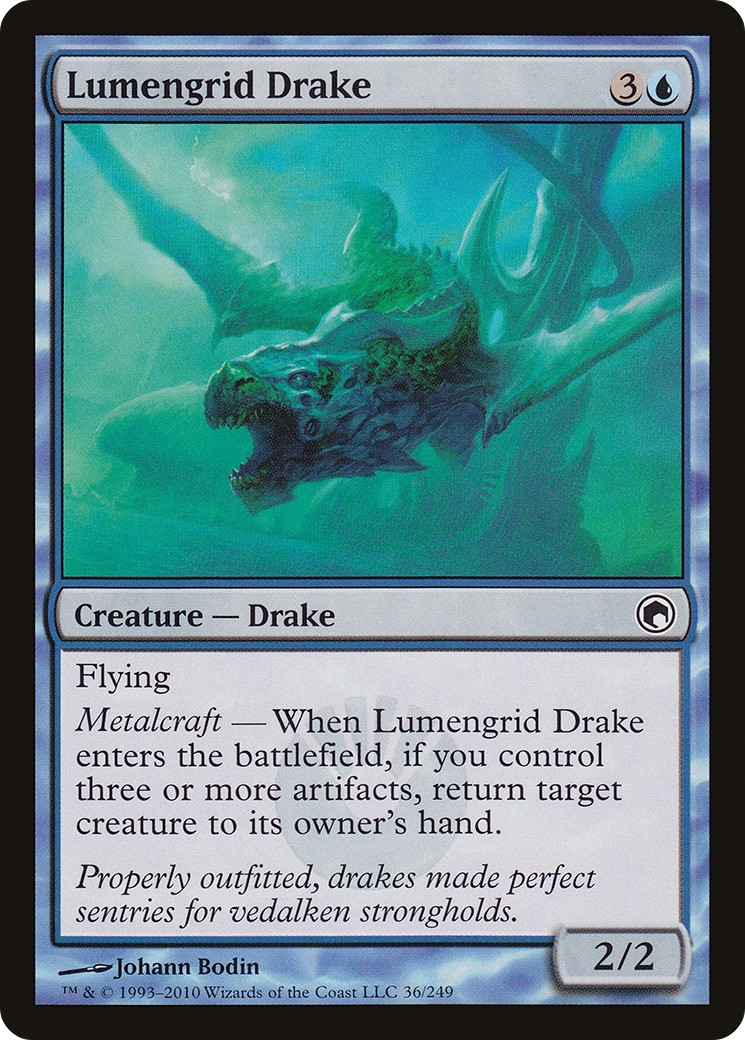 2010 Magic: The Gathering Scars of Mirrodin 2010 Magic: The Gathering Scars of Mirrodin #36 trading card