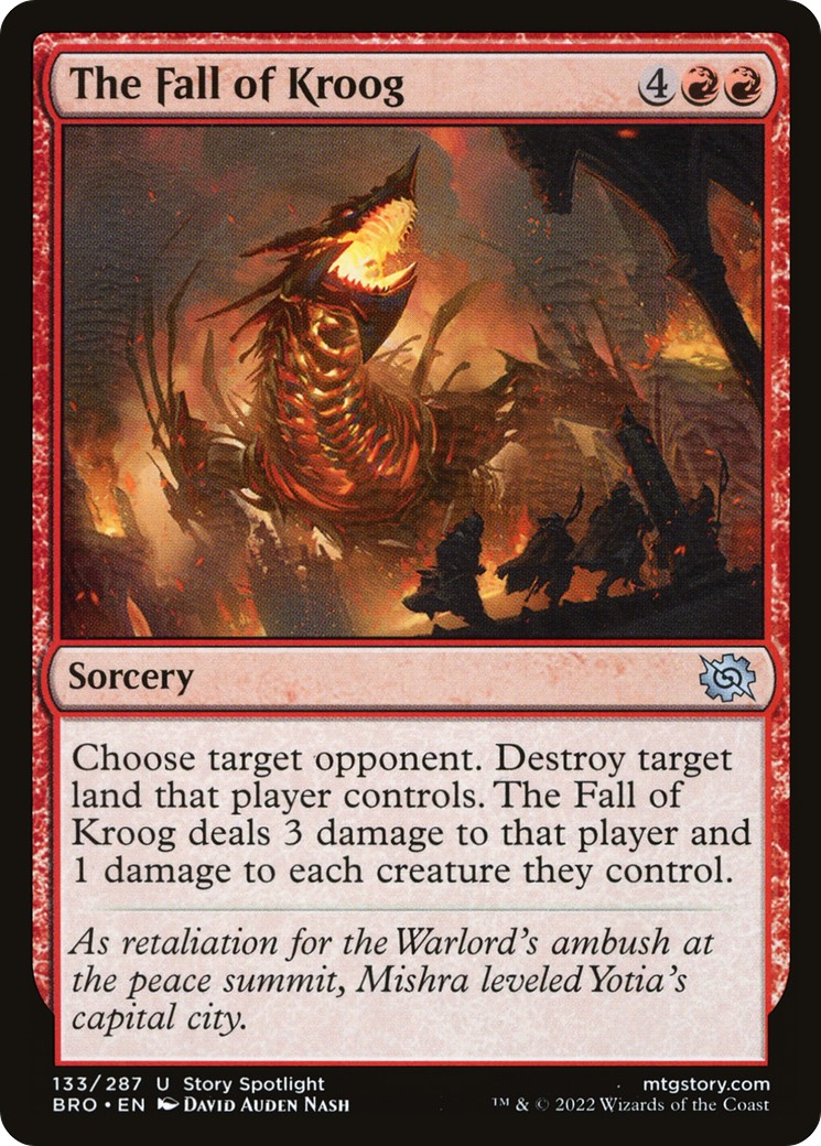 2022 Magic: The Gathering The Brothers' War 2022 Magic: The Gathering The Brothers' War #133 trading card