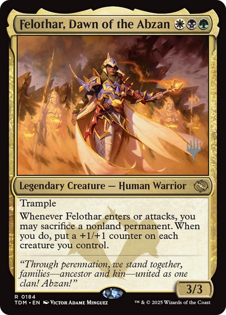 2025 Magic: The Gathering Tarkir: Dragonstorm Promos 2025 Magic: The Gathering Tarkir: Dragonstorm Promos #184p trading card