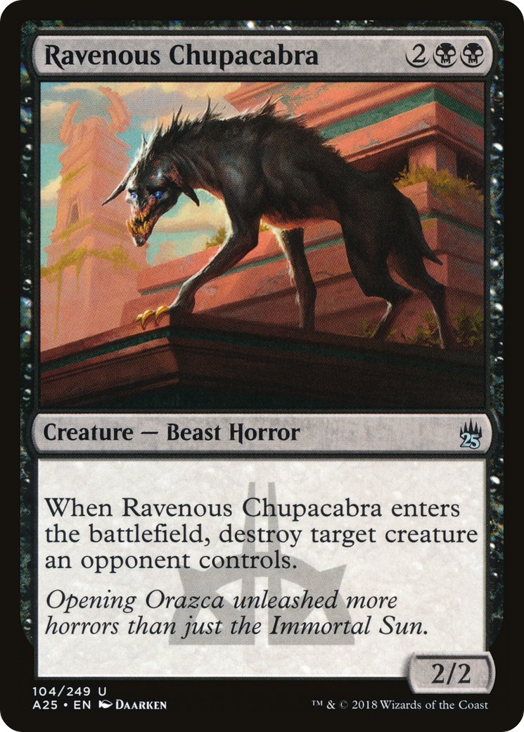2018 Magic: The Gathering Masters 25 2018 Magic: The Gathering Masters 25 #104 trading card