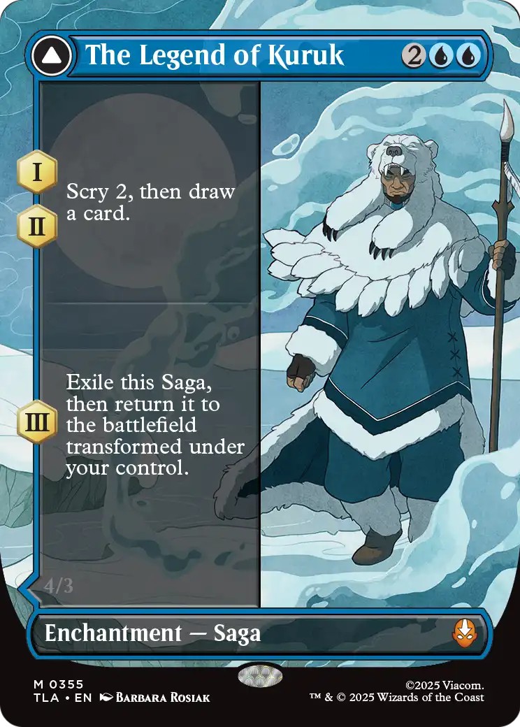2025 Magic: The Gathering Avatar: The Last Airbender 2025 Magic: The Gathering Avatar: The Last Airbender #355 trading card