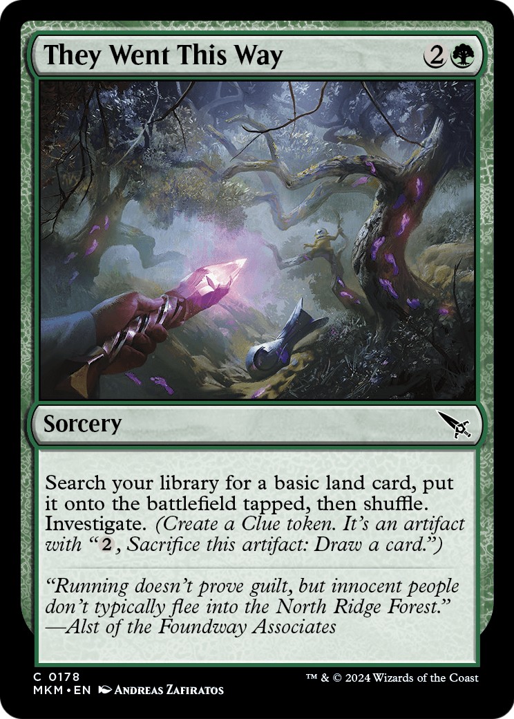 2024 Magic: The Gathering Murders at Karlov Manor 2024 Magic: The Gathering Murders at Karlov Manor #178 trading card