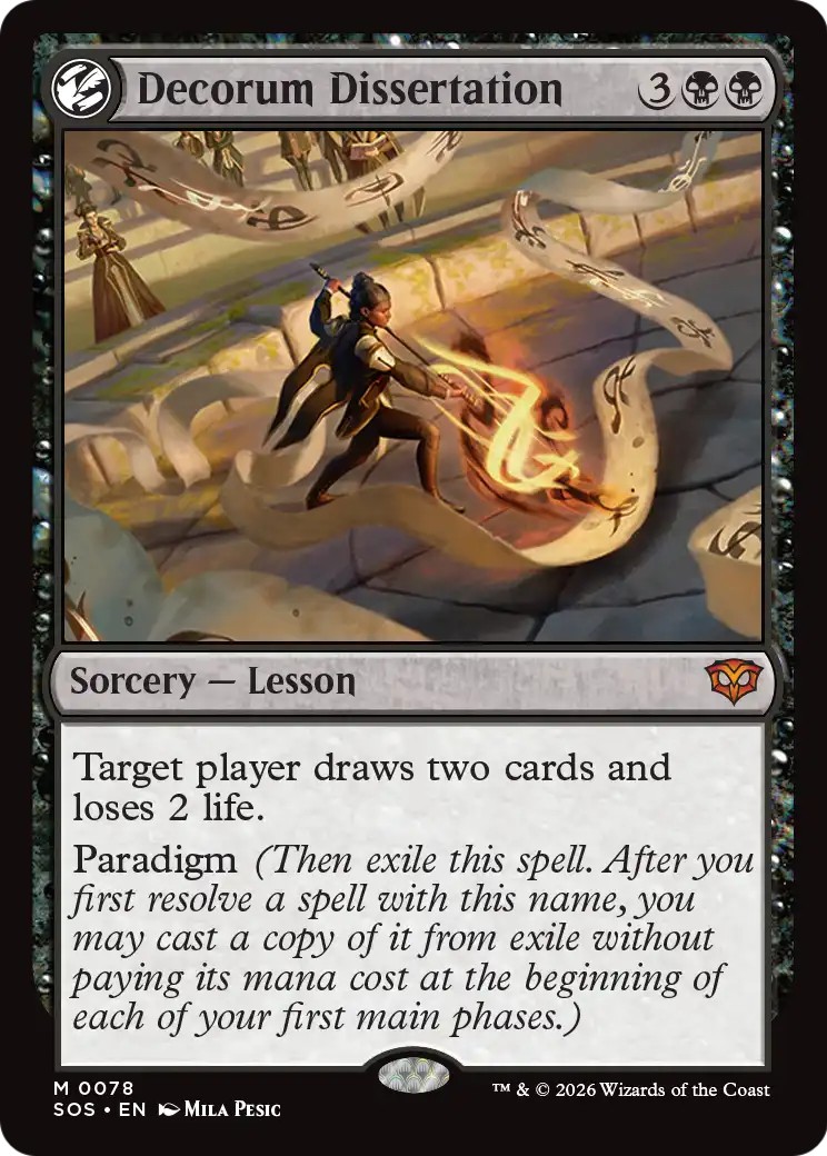 2026 Magic: The Gathering Secrets of Strixhaven 2026 Magic: The Gathering Secrets of Strixhaven #78 trading card