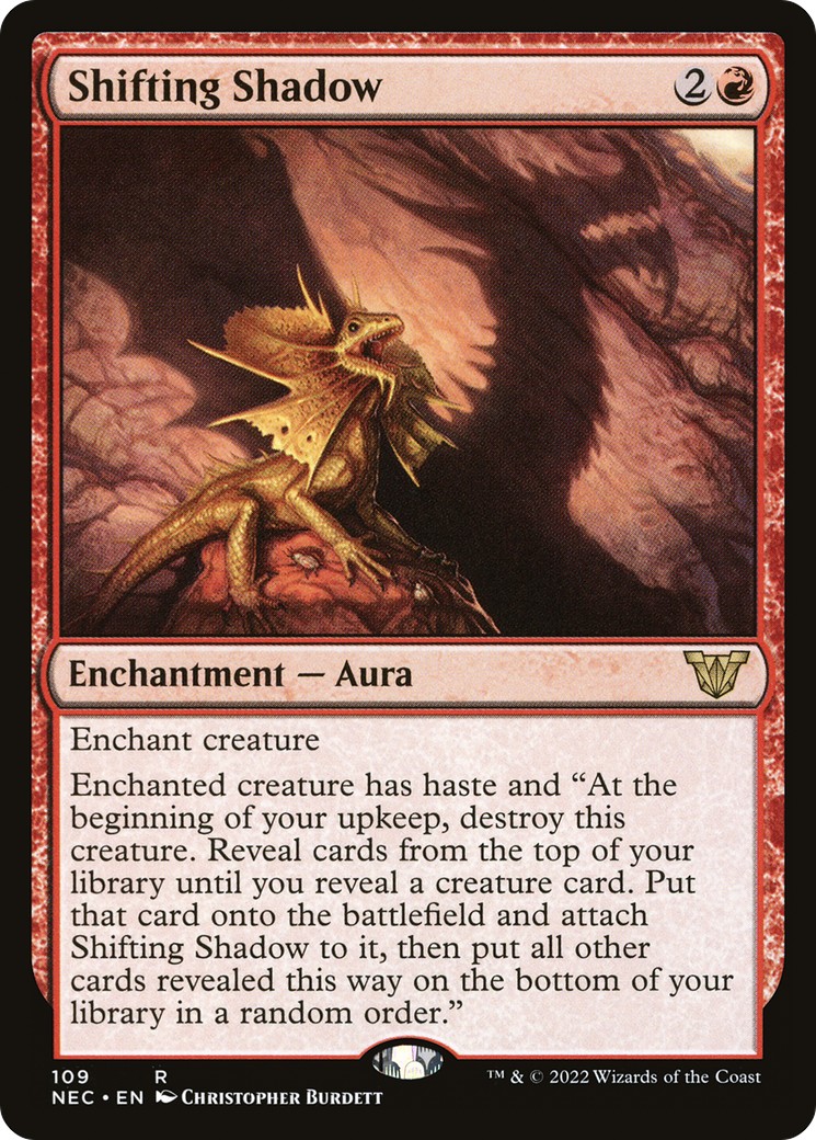2022 Magic: The Gathering Neon Dynasty 2022 Magic: The Gathering Neon Dynasty #109 trading card