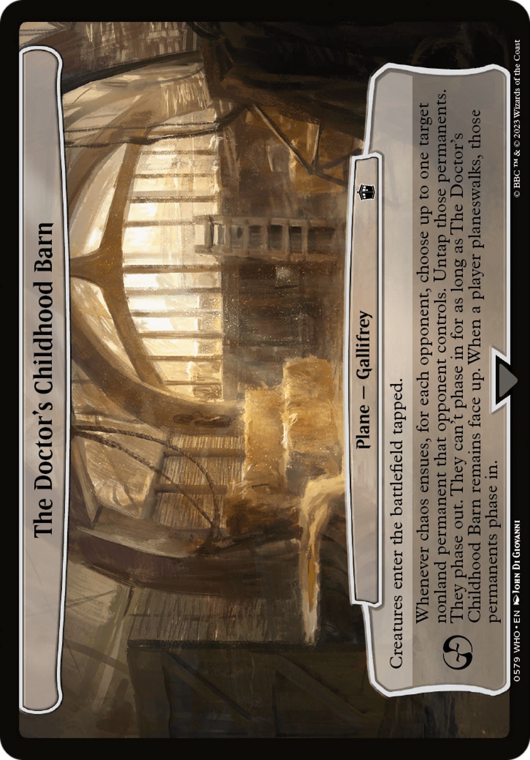 The Doctor's Childhood Barn - Image 1