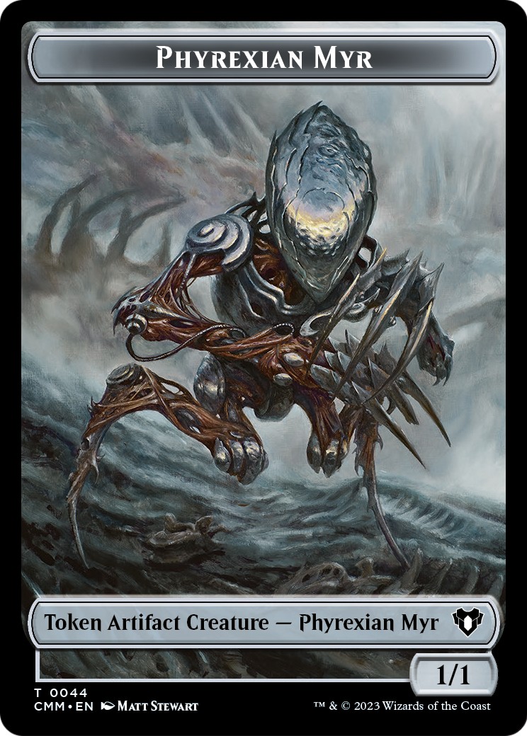 2023 Magic: The Gathering Commander Masters Tokens 2023 Magic: The Gathering Commander Masters Tokens #44 trading card