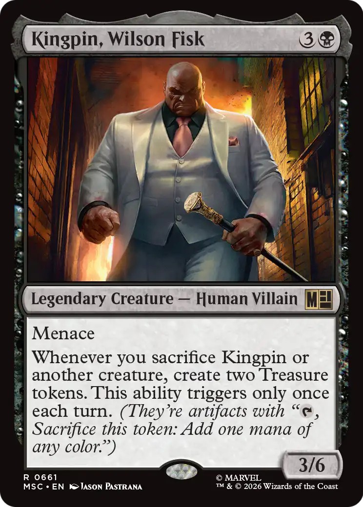 2026 Magic: The Gathering Marvel Super Heroes 2026 Magic: The Gathering Marvel Super Heroes #661 trading card