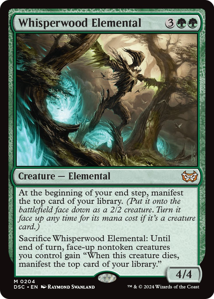 2024 Magic: The Gathering Duskmourn: House of Horror 2024 Magic: The Gathering Duskmourn: House of Horror #204 trading card