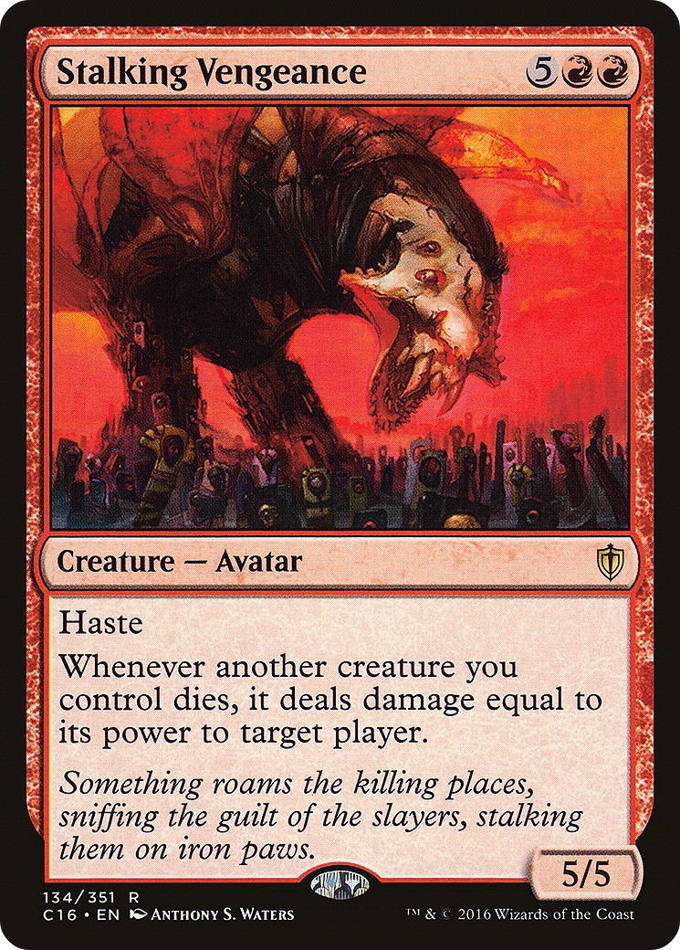 2016 Magic: The Gathering Commander 2016 Magic: The Gathering Commander #134 trading card