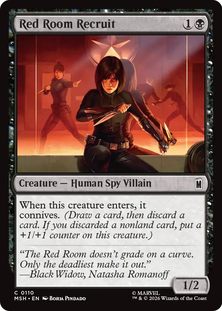 2026 Magic: The Gathering Marvel Super Heroes 2026 Magic: The Gathering Marvel Super Heroes #110 trading card