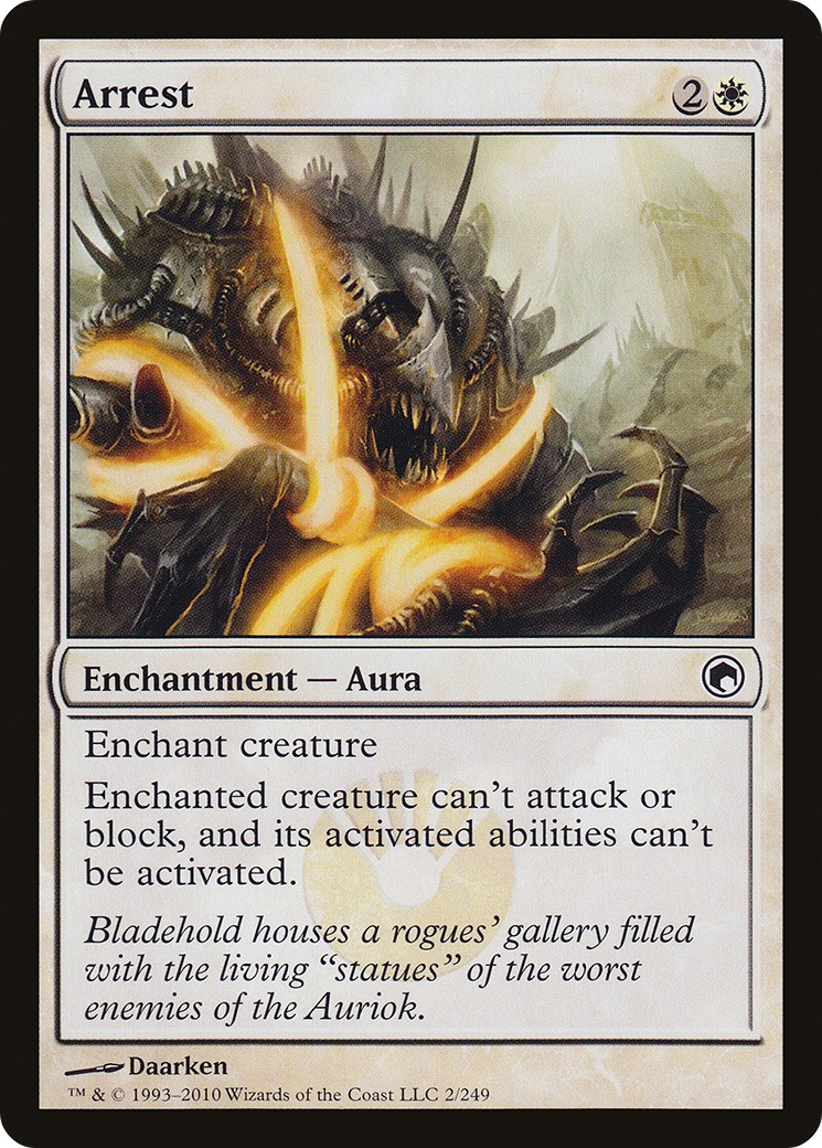 2010 Magic: The Gathering Scars of Mirrodin 2010 Magic: The Gathering Scars of Mirrodin #2 trading card