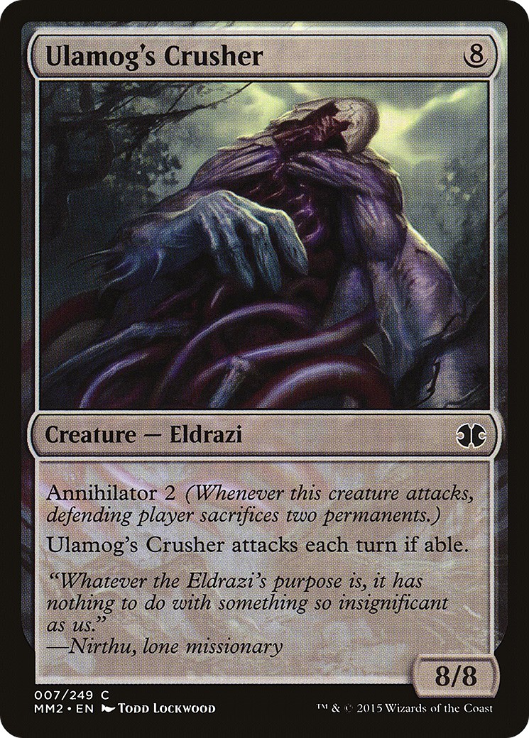 2015 Magic: The Gathering Modern Masters 2015 Magic: The Gathering Modern Masters #7 trading card