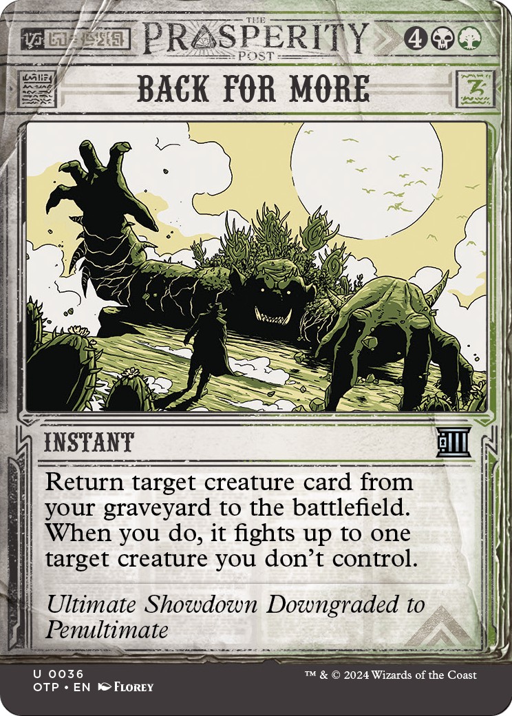 2024 Magic: The Gathering Breaking News 2024 Magic: The Gathering Breaking News #36 trading card