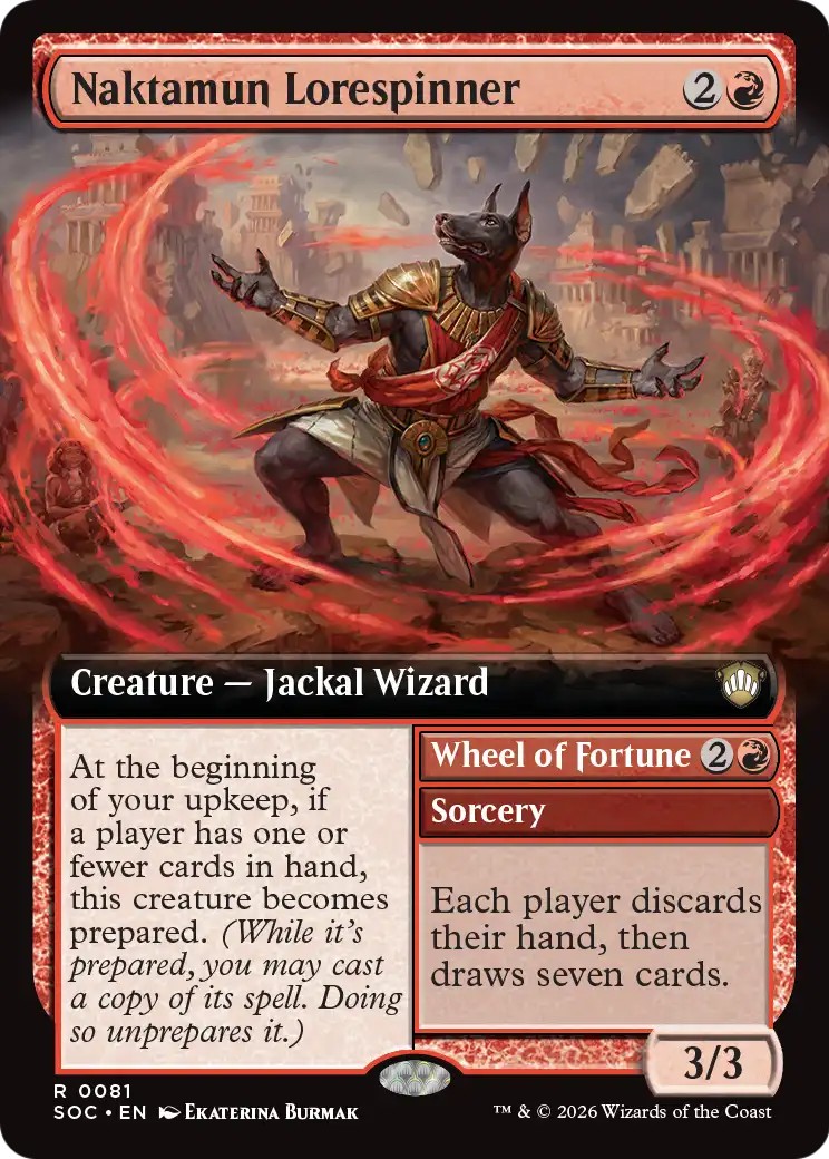 Naktamun Lorespinner // Wheel of Fortune - Image 1