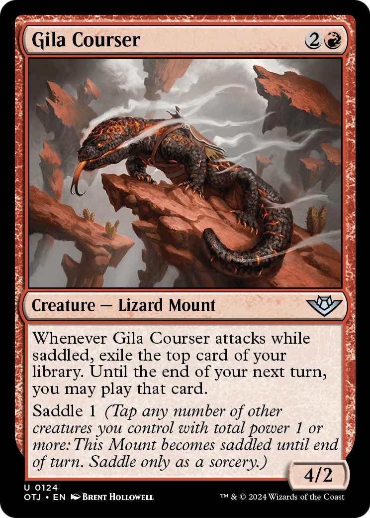 2024 Magic: The Gathering Outlaws of Thunder Junction 2024 Magic: The Gathering Outlaws of Thunder Junction #124 trading card