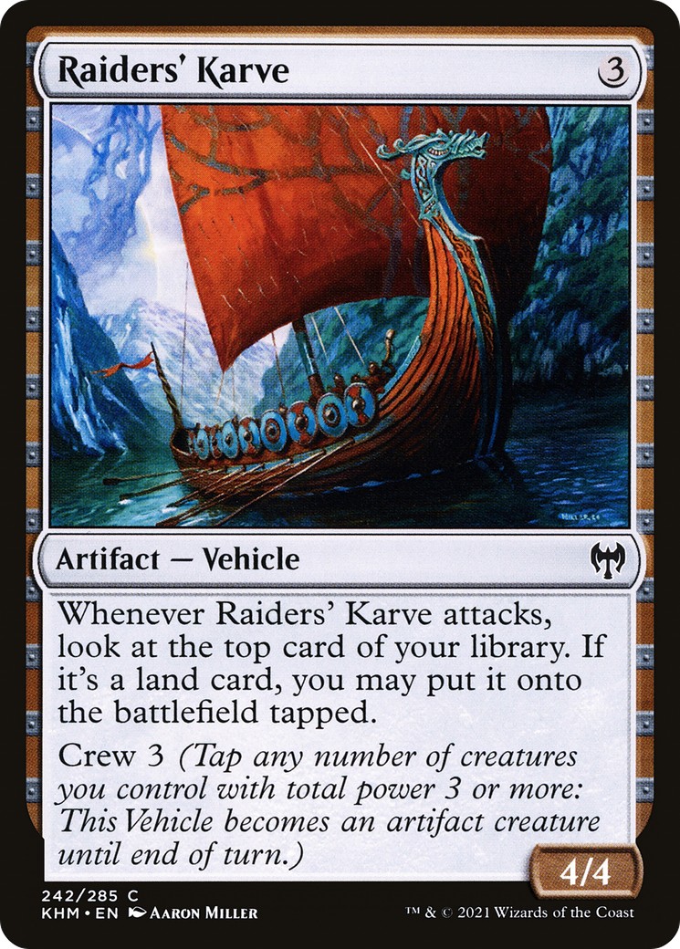 2021 Magic: The Gathering Kaldheim 2021 Magic: The Gathering Kaldheim #242 trading card