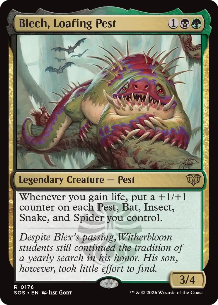 2026 Magic: The Gathering Secrets of Strixhaven 2026 Magic: The Gathering Secrets of Strixhaven #176 trading card