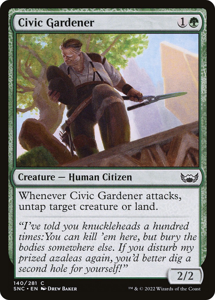2022 Magic: The Gathering Streets of New Capenna 2022 Magic: The Gathering Streets of New Capenna #140 trading card