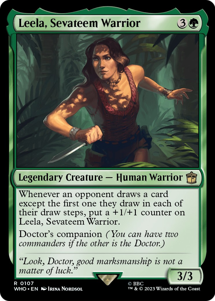 2023 Magic: The Gathering Doctor Who 2023 Magic: The Gathering Doctor Who #107 trading card