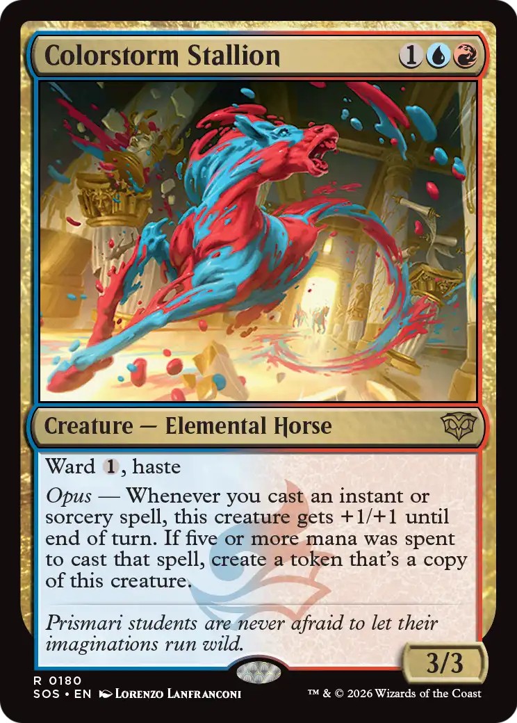 2026 Magic: The Gathering Secrets of Strixhaven 2026 Magic: The Gathering Secrets of Strixhaven #180 trading card