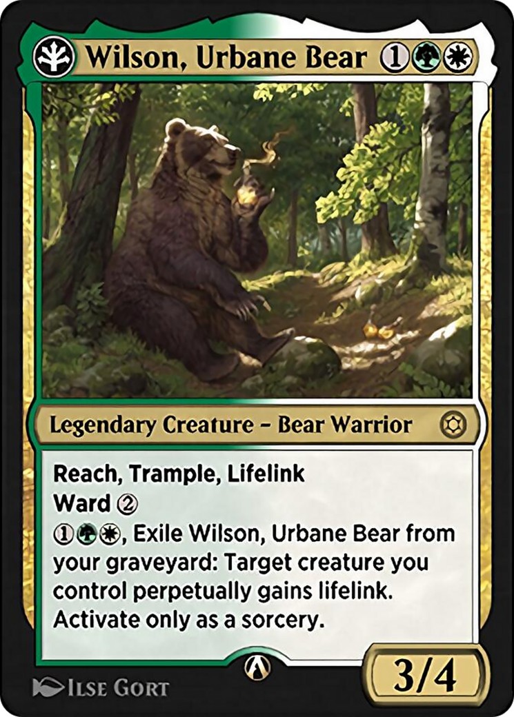 Wilson, Urbane Bear - Image 1