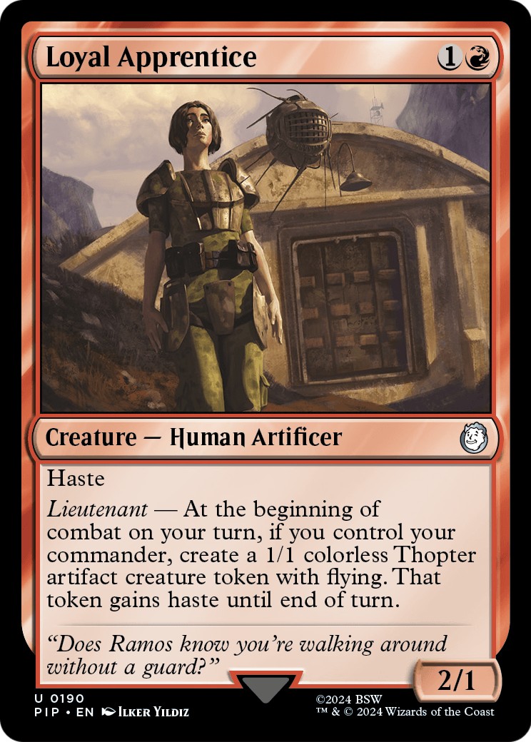 2024 Magic: The Gathering Fallout 2024 Magic: The Gathering Fallout #190 trading card