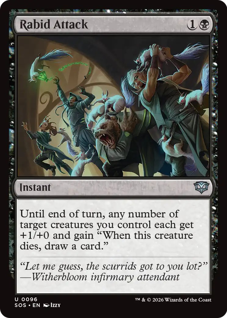2026 Magic: The Gathering Secrets of Strixhaven 2026 Magic: The Gathering Secrets of Strixhaven #96 trading card