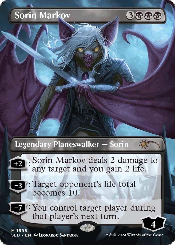 2024 Magic: The Gathering Secret Lair Drop 2024 Magic: The Gathering Secret Lair Drop #1698 trading card