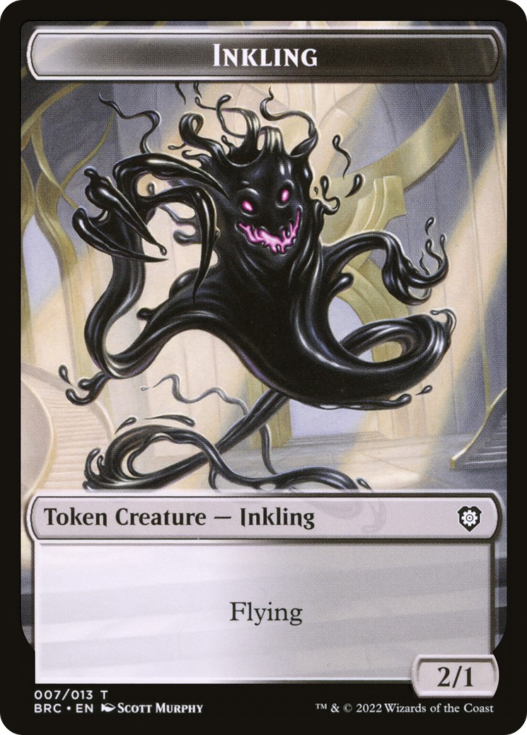 2022 Magic: The Gathering The Brothers' War Commander Tokens 2022 Magic: The Gathering The Brothers' War Commander Tokens #7