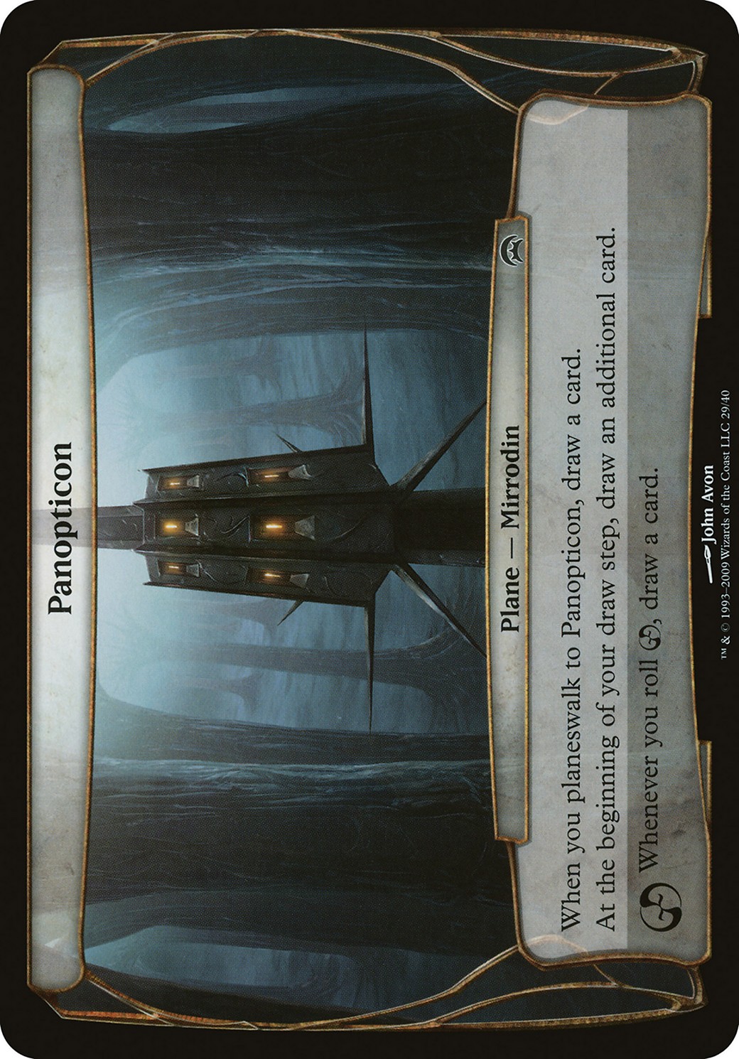 2009 Magic: The Gathering Planechase Planes 2009 Magic: The Gathering Planechase Planes #29 trading card