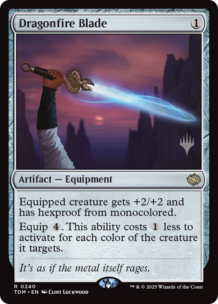 2025 Magic: The Gathering Tarkir: Dragonstorm Promos 2025 Magic: The Gathering Tarkir: Dragonstorm Promos #240p trading card