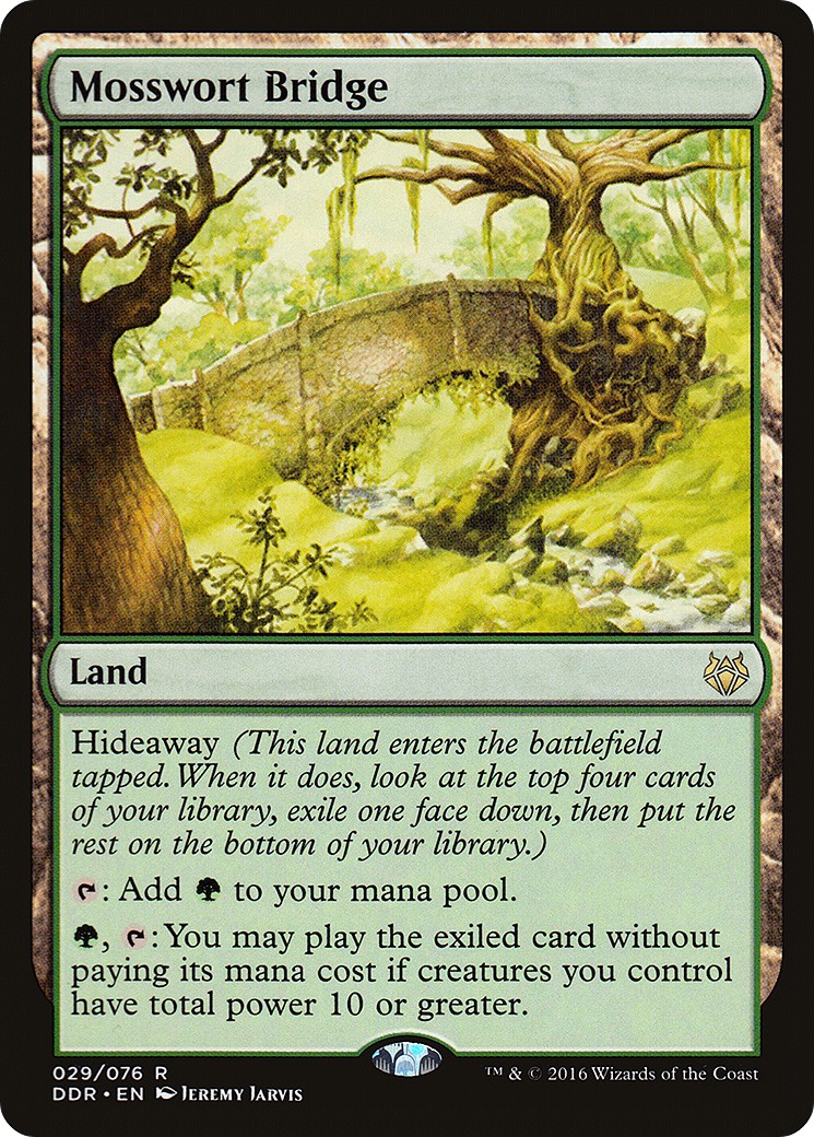 Mosswort Bridge (Rare · Normal) · 2016 · Duel Decks: Nissa vs. Ob Nixilis