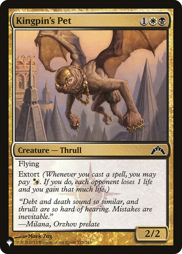 2020 Magic: The Gathering The List 2020 Magic: The Gathering The List #GTC-173 trading card