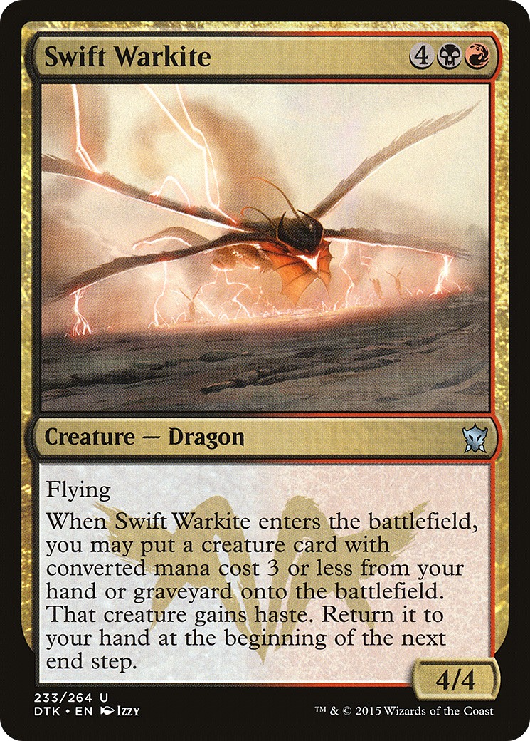 2015 Magic: The Gathering Dragons of Tarkir 2015 Magic: The Gathering Dragons of Tarkir #233 trading card