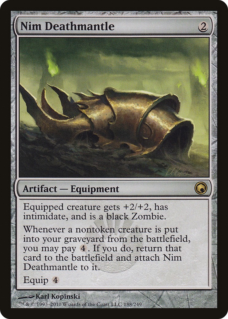 2010 Magic: The Gathering Scars of Mirrodin 2010 Magic: The Gathering Scars of Mirrodin #188 trading card
