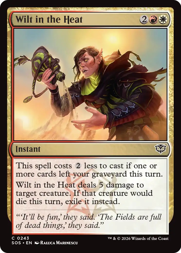 2026 Magic: The Gathering Secrets of Strixhaven 2026 Magic: The Gathering Secrets of Strixhaven #243 trading card