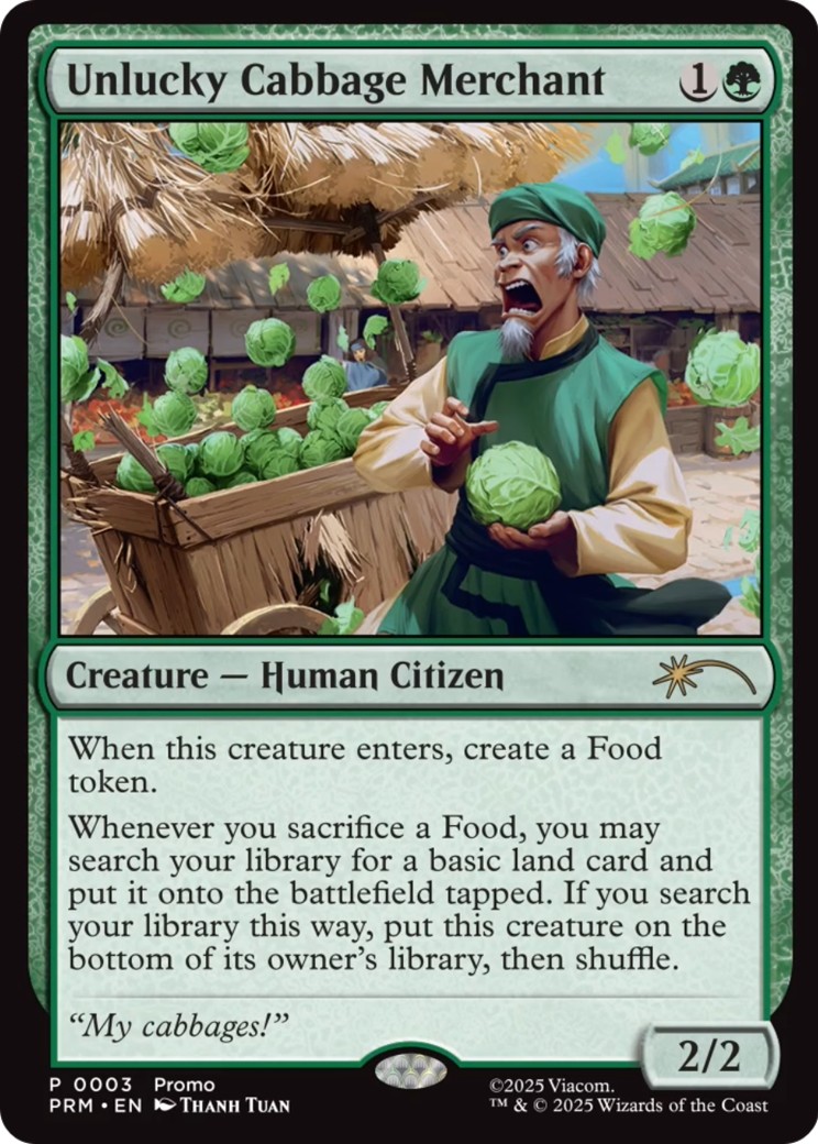 Unlucky Cabbage Merchant - Image 1