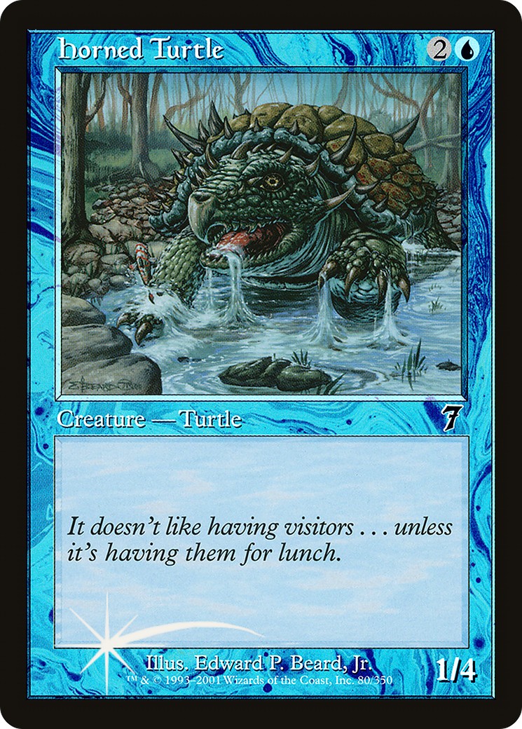 Horned Turtle - Image 1