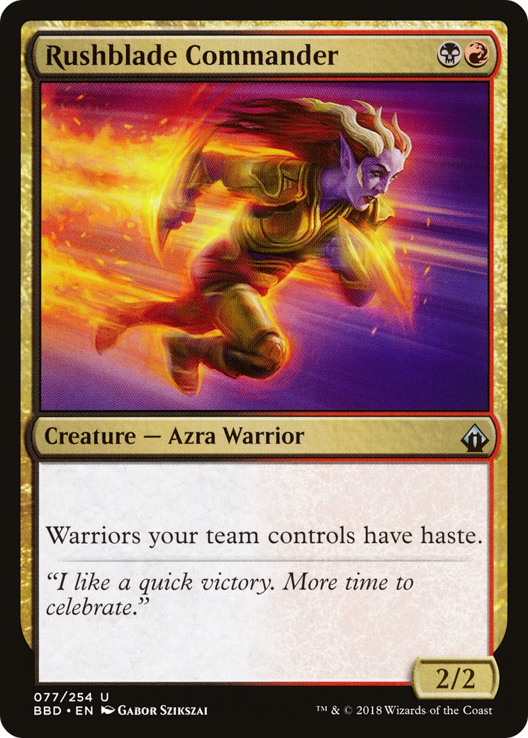 Rushblade Commander - Image 1