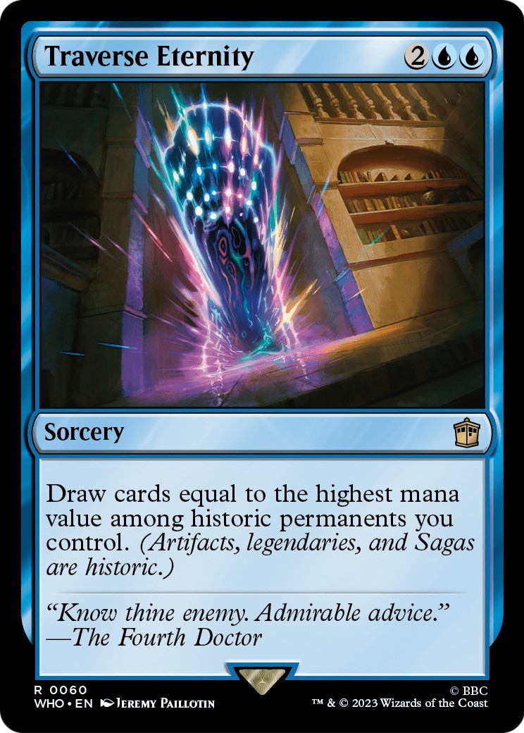 2023 Magic: The Gathering Doctor Who 2023 Magic: The Gathering Doctor Who #60 trading card