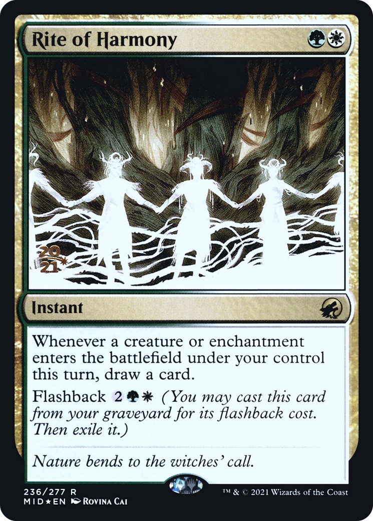 2021 Magic: The Gathering Innistrad: Midnight Hunt Promos 2021 Magic: The Gathering Innistrad: Midnight Hunt Promos #236s tra